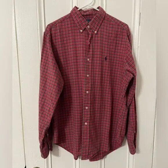 VINTAGE Polo Ralph Lauren long sleeve button down - Picture 1 of 2
